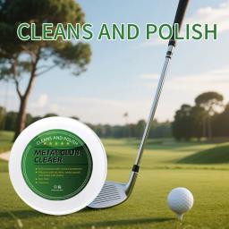 30/50/180g kit de polimento de ferro de golfe clube limpador polonês solução de limpeza conjunto de cuidados de clube de golfe escova de golfe limpador esponja pacote de valor - Image 4