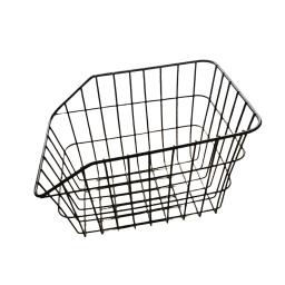 Bicicleta traseira cesta de carga rack traseiro cesta acessórios rack metal preto ciclismo rack para bicicletas cães viagem - Image 2