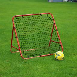 Futebol Rebounder portátil para Iniciante, Futebol Equipamento De Treino, ângulo Ajustável, Net com 20 Cordas Elásticas - Image 1