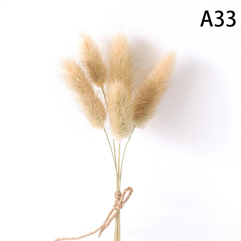 Mini flores secas naturais buquê, materiais florais diy, dama de honra boutonnieres, decoração de casamento de natal, dia dos namorados, novo, 1pc - Image 1
