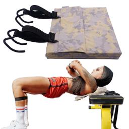 Hip thrusts almofada para suporte de ombro traseiro comprimento ajustável peito apoio fileira protetor de levantamento de peso equipamentos fitness - Image 1