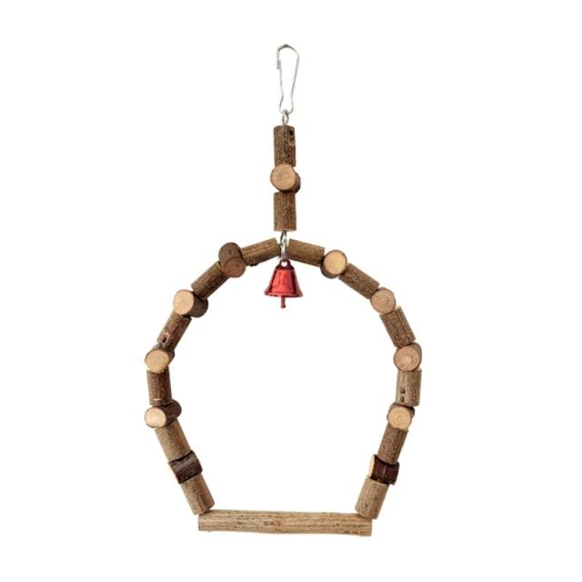 Brinquedo para Pássaros: Playstand, Gaiolas e Balanços Pendurados com Poleiros para Estímulo e Diversão