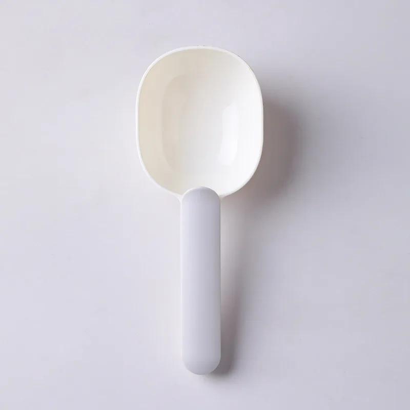 Colher de alimentação para animais de estimação Pá de alimentos Colher com saco selado Colheres Clip Alimentadores para animais de estimação Suprimentos para cachorros e gatinhos Acessórios para cães e gatos - Image 1