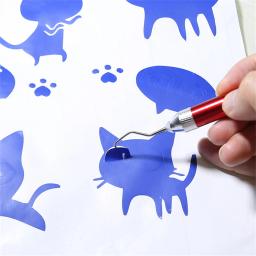 Vinyl Weeding Tools Kit com luz LED, Silhouette Relief Maker portátil, suprimentos artesanais, removedor de papel, DIY Acessórios - Image 5