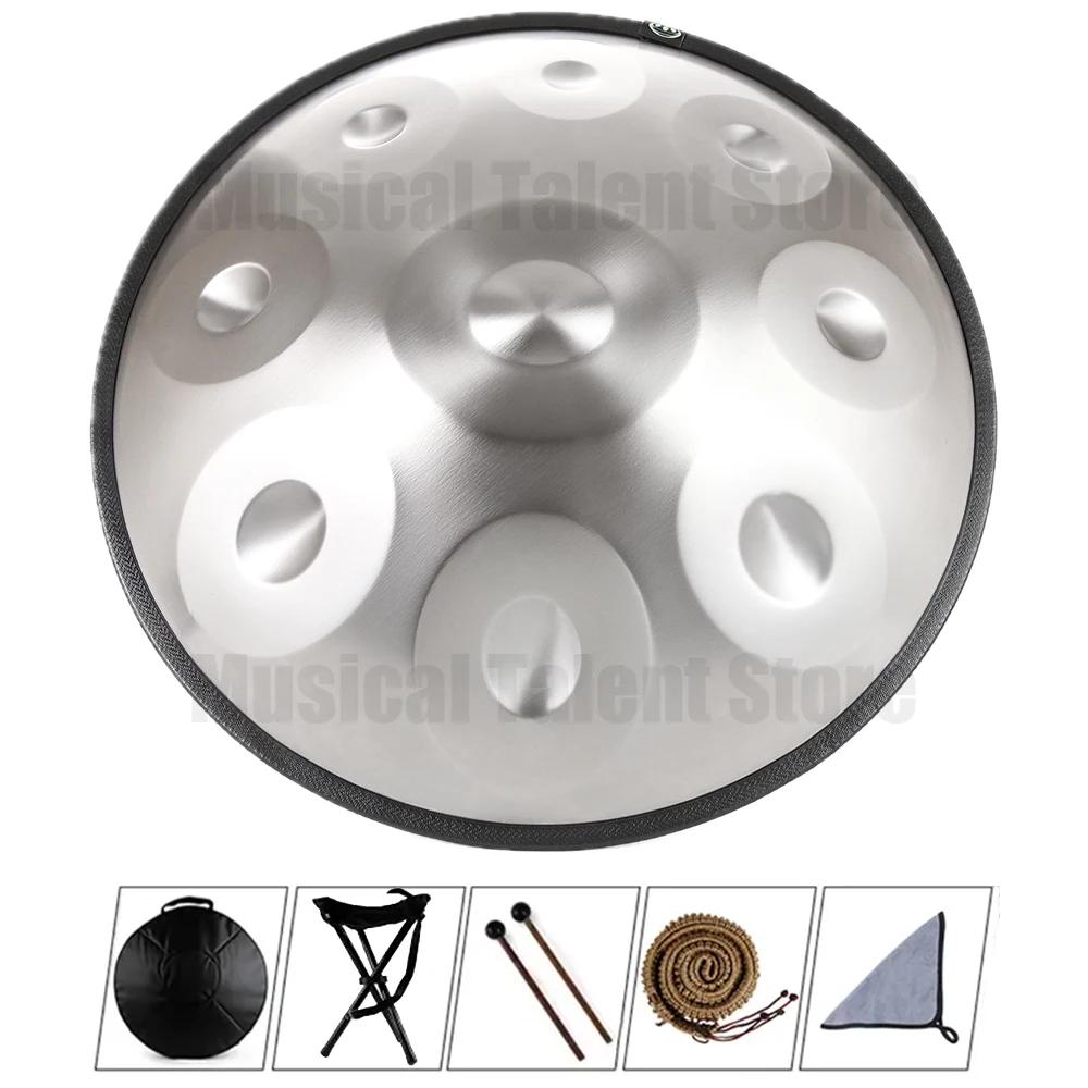 Handpan Tambor D Minor Steel Tongue Drum for Yoga Meditação, Música Bateria, Instrumentos de Percussão, 440Hz, 432Hz, 9, 10, 12, 14 Nota - Image 1