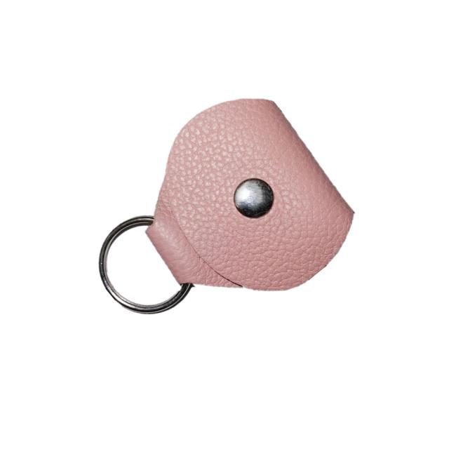 Bolsa de Couro Genuíno para Palheta de Guitarra com Chaveiro e Acessórios de Alta Qualidade
