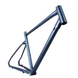 Quadro de bicicleta de cascalho de alumínio 700c, freio a disco hidráulico, suporta pneus 23-38C, quadro de ciclismo off-road preto/azul/branco - Image 3