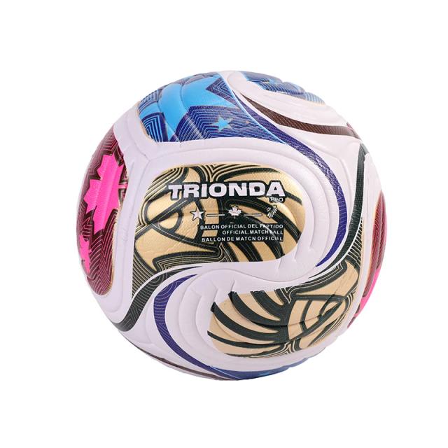 Bola de Futebol Profissional PU Tamanho Oficial 5 - Resistente e Sem Costura