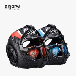 Boxe para crianças e adultos, Equipamento de treinamento, Capacete protetor de taekwondo, Sparring marcial Muay Head Chapelaria, tailandês - Image 2