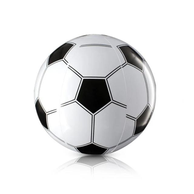 Bola de Praia Inflável Colorida para Crianças - Futebol de PVC para Brincadeiras em Piscina e Verão, 1 Unidade