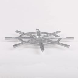 5 PCS Silver Resonator Guitar Spider Shape Bridge Cover 235mm Dia - Image 5