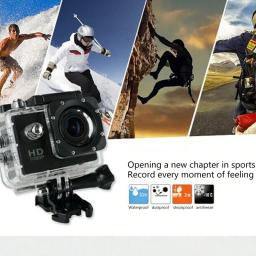 Câmera de esportes ao ar livre impermeável, mergulho Bike Recorder, panorâmica HD Screen, Mini Multi-Function Car Recorder,DV, 2" - Image 4
