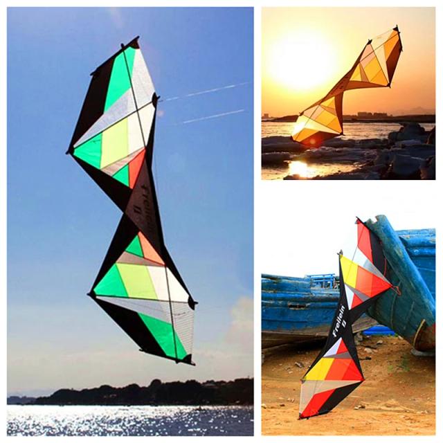 Fabricação de Pipas Freilein-Kites: Pipa Acrobática Quad Line com Linha Voadora e Frete Grátis