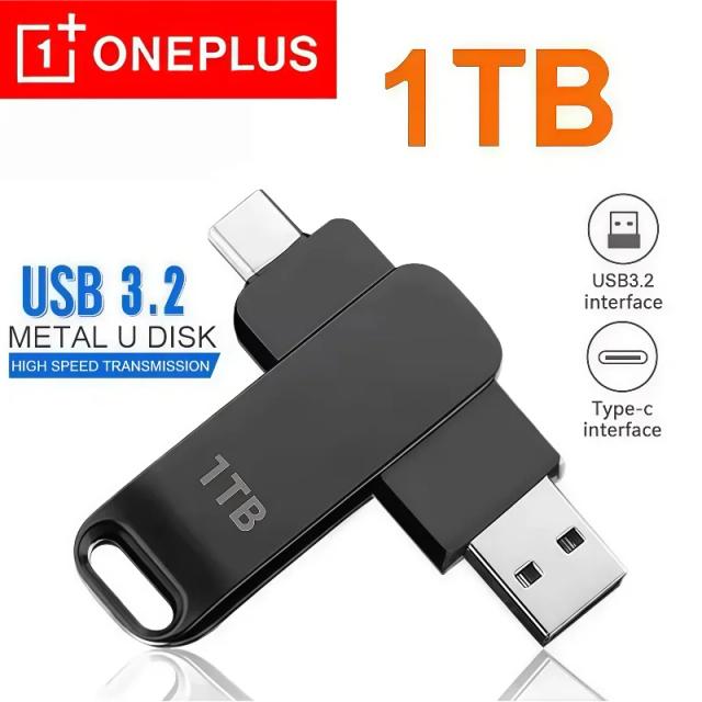 OnePlus USB 3.2 Metal Flash Drive 16TB à Prova d'Água