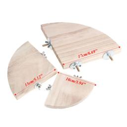 Suporte de madeira para pássaros e papagaios, brinquedos Stand, Poleiros para gaiola, Poleiros, Pet Supplies, ramo de hamster, 1PC - Image 6