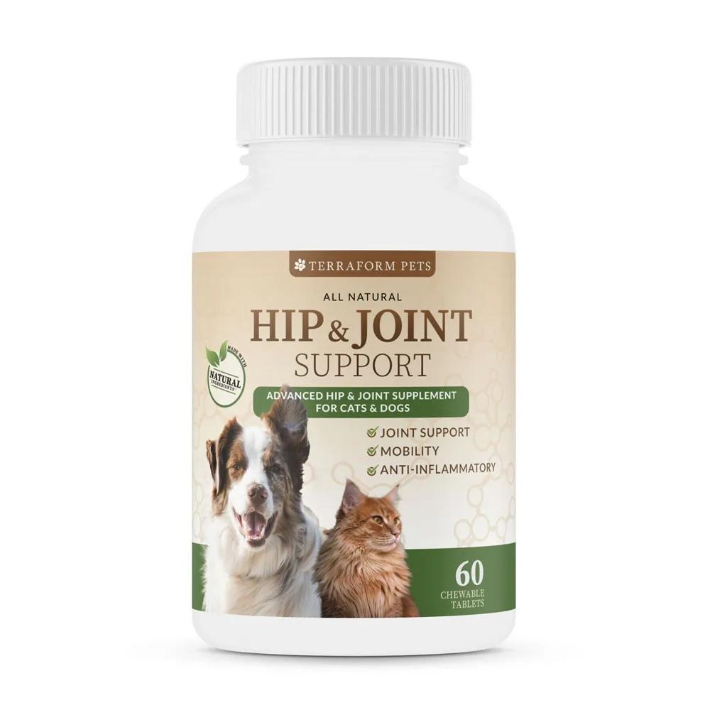 Apoio Conjunto para Animais de Estimação, Apoio de Saúde Conjunto, 60 Mastigáveis - Image 1