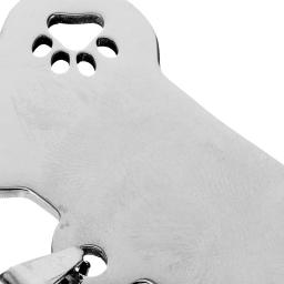 Etiquetas personalizadas para animais de estimação, encantos gravados do colar do cão, etiquetas de identificação para cães, 10 pcs - Image 2