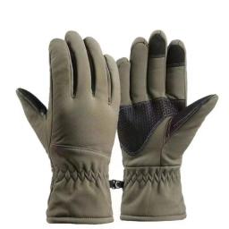 Luvas impermeáveis de camuflagem tática para homens, tela de toque, caça, esqui, acampamento, ciclismo, esportes, inverno, quente - Image 1