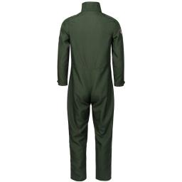 Fato de piloto da força aérea para adultos e crianças, macacão piloto, figurino, vestido com acessórios de aviador, verde exército masculino, militar - Image 4