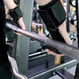 Apertos de gancho de levantamento de peso com envoltórios de pulso mão-bar alça de pulso ginásio fitness gancho cinta de peso pull-ups luvas de levantamento de energia - Image 6