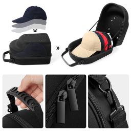 Transportadora de boné com bolsa de ombro, caixas de armazenamento Hip Hop Snapback, Camo Chapéus Case, 1pc - Image 4