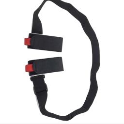 1/2 pçs alça de esqui ajustável pólo de esqui ombro mão transportadora chicote alça alças porter gancho-loop protegendo para prancha de esqui - Image 5