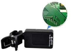Joyo afinador de guitarra baixo afinador mini lcd clip-on 360 graus rotativo clipe sintonizador para guitarra cromática baixo violino ukulele - Image 4