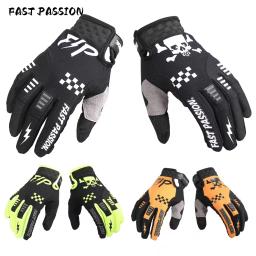 FAST PASSIN Luvas de motocicleta com tela sensível ao toque de alta qualidade em 3 cores, off-road, downhill MTB, DH MX MTB, luvas de proteção para equipamentos de equitação 3 - Image 1