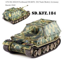 DG 63219 Ferdinand SD.KFZ, 1:72 Modelo da coleção do produto acabado, 184 Tank Model, Alemanha Kursk 1943 - Image 1