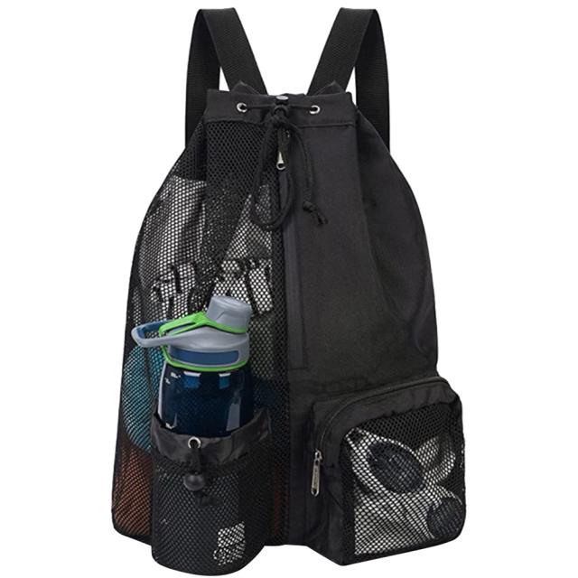 Mochilas de Ombro para Esportes ao Ar Livre com Armazenamento para Praia e Bolsos Molhados
