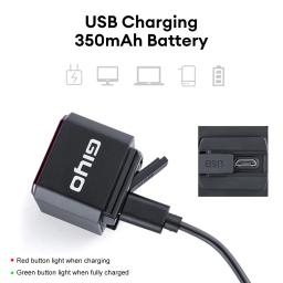Luz de freio de bicicleta inteligente, lâmpada de ciclismo USB, parada automática, LED traseiro, IPX6-Waterproof, segurança, cauda, traseira, IPX6, 2023 - Image 6