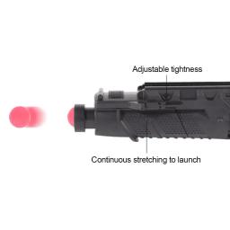 M203 bolas de gel lançador de granada com barril duplo sino duplo m4/16 brinquedos de lançador de plástico curto para tiro de paintball brinquedo infantil - Image 3