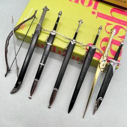 LOTR Filme Periféricos Medieval 1:6 Full Metal Espada Arma Modelo Réplica O Senhor do Ornamento Doméstico os Anéis Artesanato Coleção Dropshipping Atacado Venda Quente Presentes Nova Chegada Presente Frete Grátis Decor - Image 1