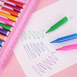 Conjunto de Caneta Aquarela para Pinturas, Arte Suprimentos, Inclui Muitas Ferramentas Coloridas Aleatórias, Presente Artístico, 208 Peças - Image 5