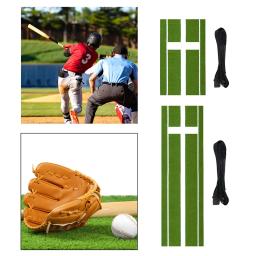 Anti Slip Backing Baseball Bater Mat, Pitching Softball, Pisos iniciantes - Image 4