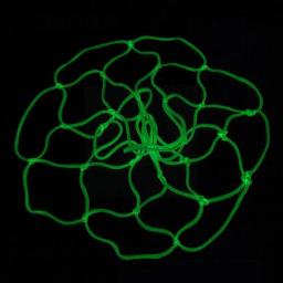 Rede de basquete auto-luminosa para crianças e adultos, verde fluorescente Sports Net, X9O8 - Image 6