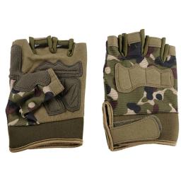 Luvas sem dedos do tiro tático dos homens, antiderrapante, ao ar livre, camuflagem, caça, esportes, paintball, airsoft, bicicleta - Image 5