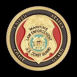 Moeda do Desafio da Guarda Costeira dos Estados Unidos, Lembranças e Presentes Banhados a Ouro, Moeda Comemorativa da Marinha dos EUA - Image 3