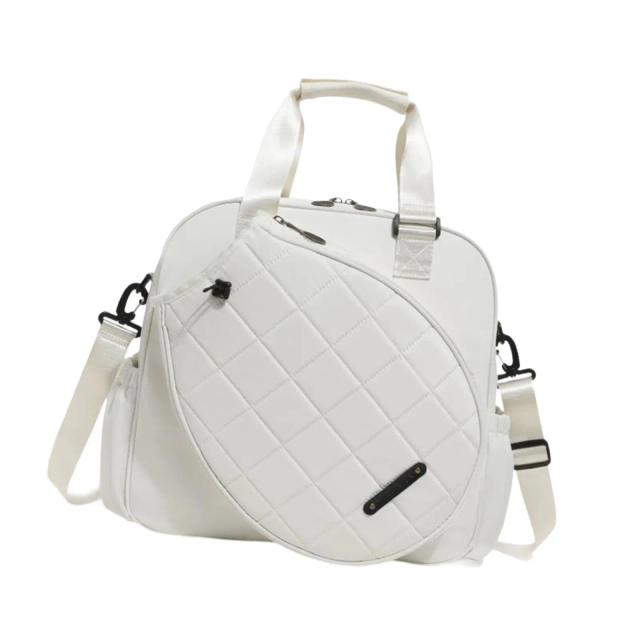 Saco Portátil Resistente à Água para Tênis com Bolso para Raquete Adulto