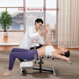 Corretor de coluna relaxante lombar, alongamento de cintura, dispositivo de treinamento de cintura superior, yoga, pilates, equipamento de exercício - Image 3
