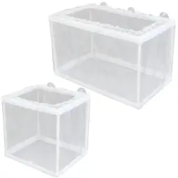 Juvenil-Rede De Separação De Peixes, Criação De Peixes, Caixa De Isolamento, Criador De Aquário, Alimentador Para Casa, Incubação Fry com Ventosas - Image 1