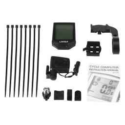 Lixada-Computador sem fio ciclismo com tela LCD, Rainproof ciclo computador com retroiluminação, Cadência multifuncional, Computador de bicicleta - Image 5