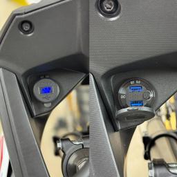 Suporte de navegação inteligente do telefone para motocicleta, montagem, suporte de montagem, suporte, USB, GPS, Honda XL750, Transalp 750, 2023, 2024, 2025 - Image 3