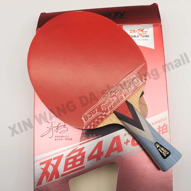 Raquetes de Tênis de Mesa Originais com Espinhas - Classificação 4 Estrelas, Modelos 4A + C para Ataque Rápido em Esportes
