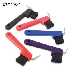 Shires Hoof Pick Brush Weaver Cavalo Grooming Equipamento Equestre Cor Aleatória - Image 6