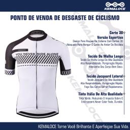 KEMALOCE Roupa De Ciclismo Masculino Estrada Secagem Rápida Camisa Ciclismo Branca China Verão Anti-Uv MTB Seco Corrida Branco Ajustar Em Branco XS-5XL Roupa De Bicicleta - Image 4