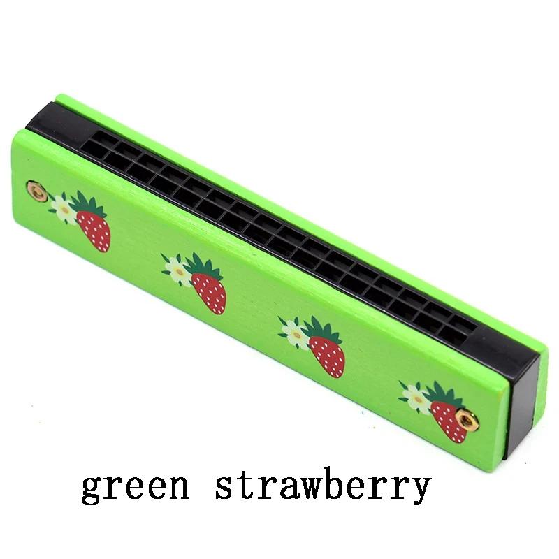 Harmonica De Madeira Para Crianças, Instrumentos De Fazer Ruído, Padrão De Desenhos Animados, Instrumentos Adoráveis, Favores De Festa De Aniversário, Presente Do Dia Das Crianças, TMZ - Image 1