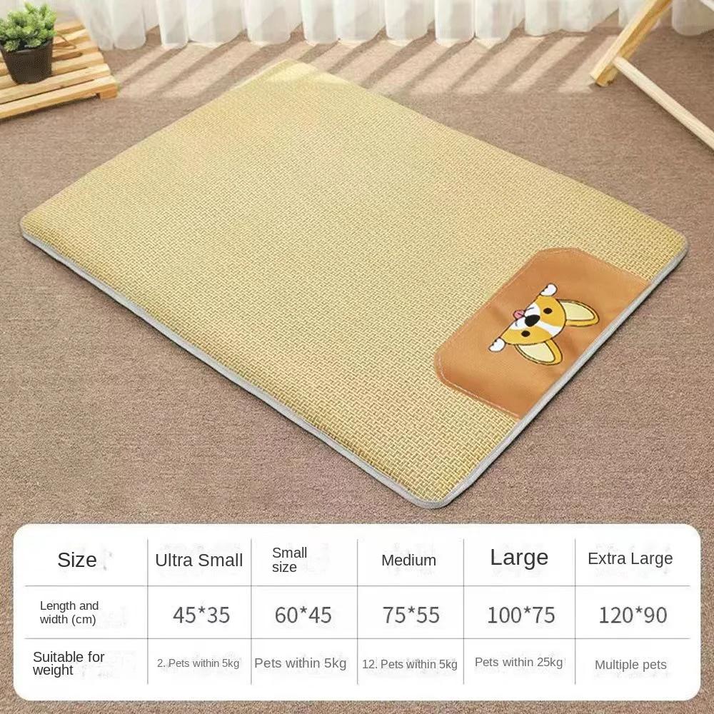 Esteira refrescante para cães pequenos e grandes, cama durável para animais, cobertor de gelo de verão, acessórios para cães e gatos, extra grande - Image 1