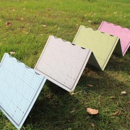 Foldable Intermediário PVC faca Board, núcleo branco, Office Art corte Mat, A2 - Image 1