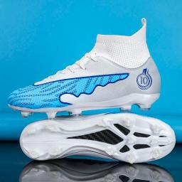 Sapatos de futebol unissex com chuteiras para homens, ultraleves, antiderrapantes, profissionais, respiráveis, botas de futebol, futsal, esportes, novo, transporte da gota - Image 3